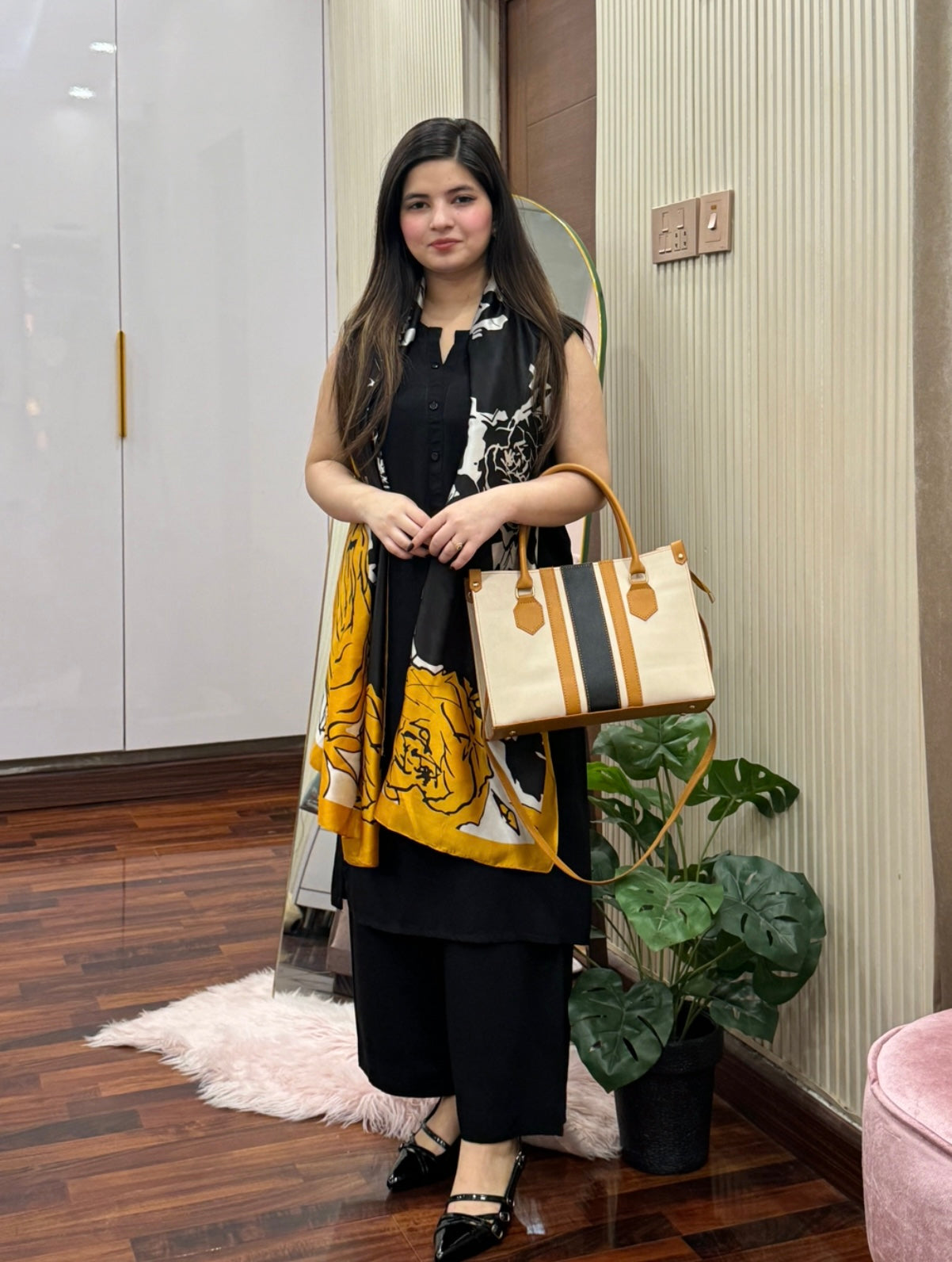 CAMILA TOTE | FAUX LEATHER | 25% OFF