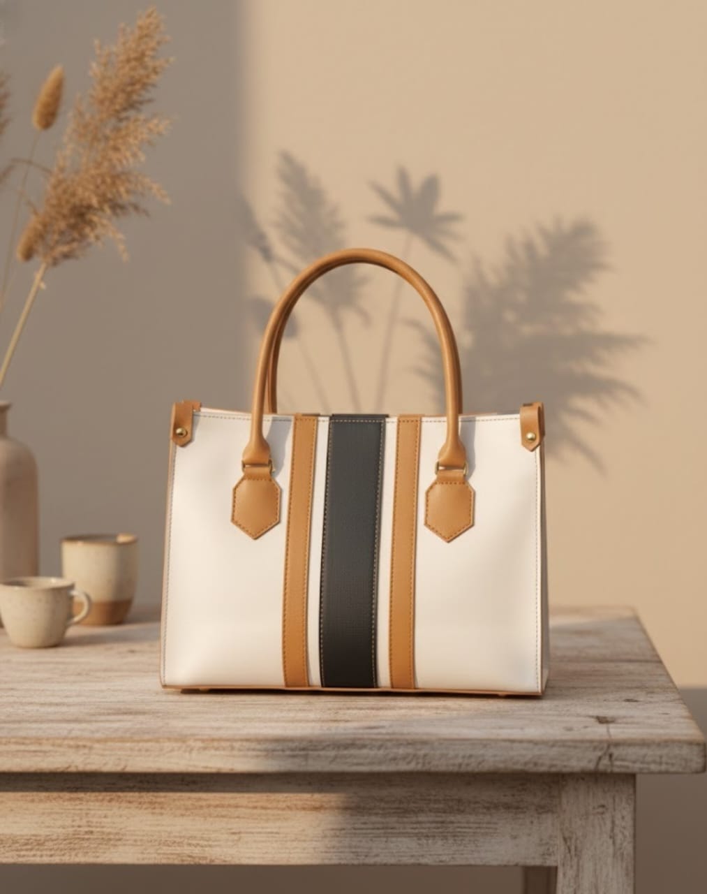CAMILA TOTE | FAUX LEATHER | 35% OFF